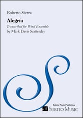 Alegria Concert Band sheet music cover